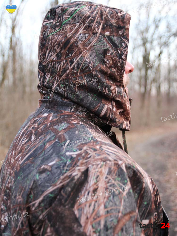 Зимний камуфляжный костюм Мембранный + полукомбинезоны Темный камыш ,  в военторг tactic24.com.ua