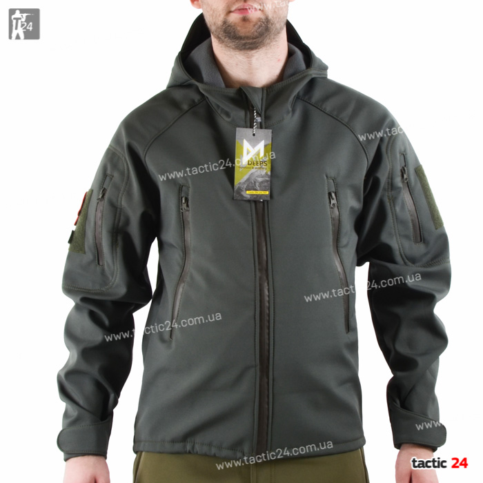 Куртка тактична Softshell Олива в военторг tactic24.com.ua
