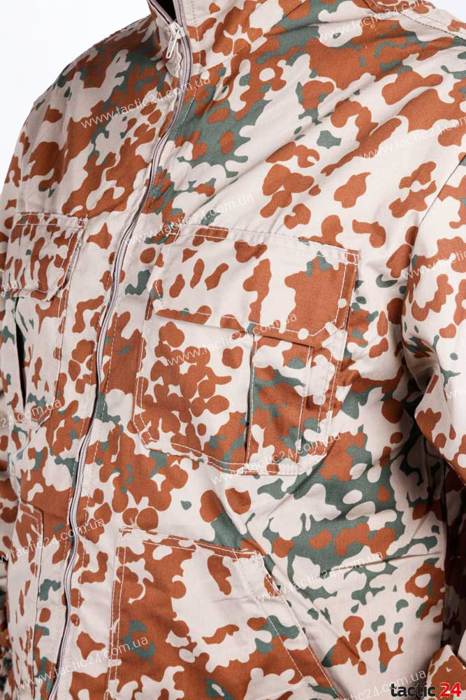 Камуфляж спорт с капюшеном Bundeswehr Tropentarn (Пустыня) с сеткой внутри - хлопок ,  в военторг tactic24.com.ua