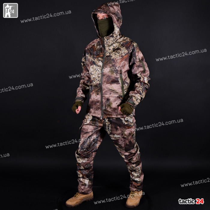 Камуфляжный Костюм Охота-Рыбалка (112) "Хвоя" Пошив как софтшел в военторг tactic24.com.ua