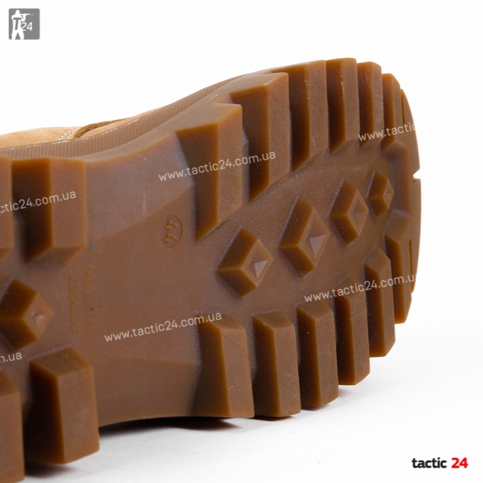 Берцы летние теплый Песок цельнокожанные "Треки" в военторг tactic24.com.ua