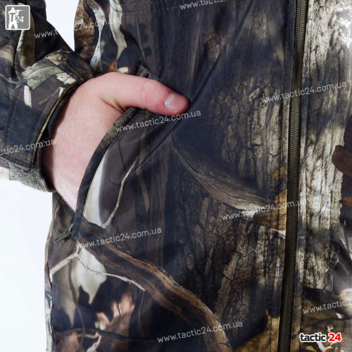 Камуфляжный Костюм (812) "Дуб темный лес" Водоотталкивающий на змейках в военторг tactic24.com.ua