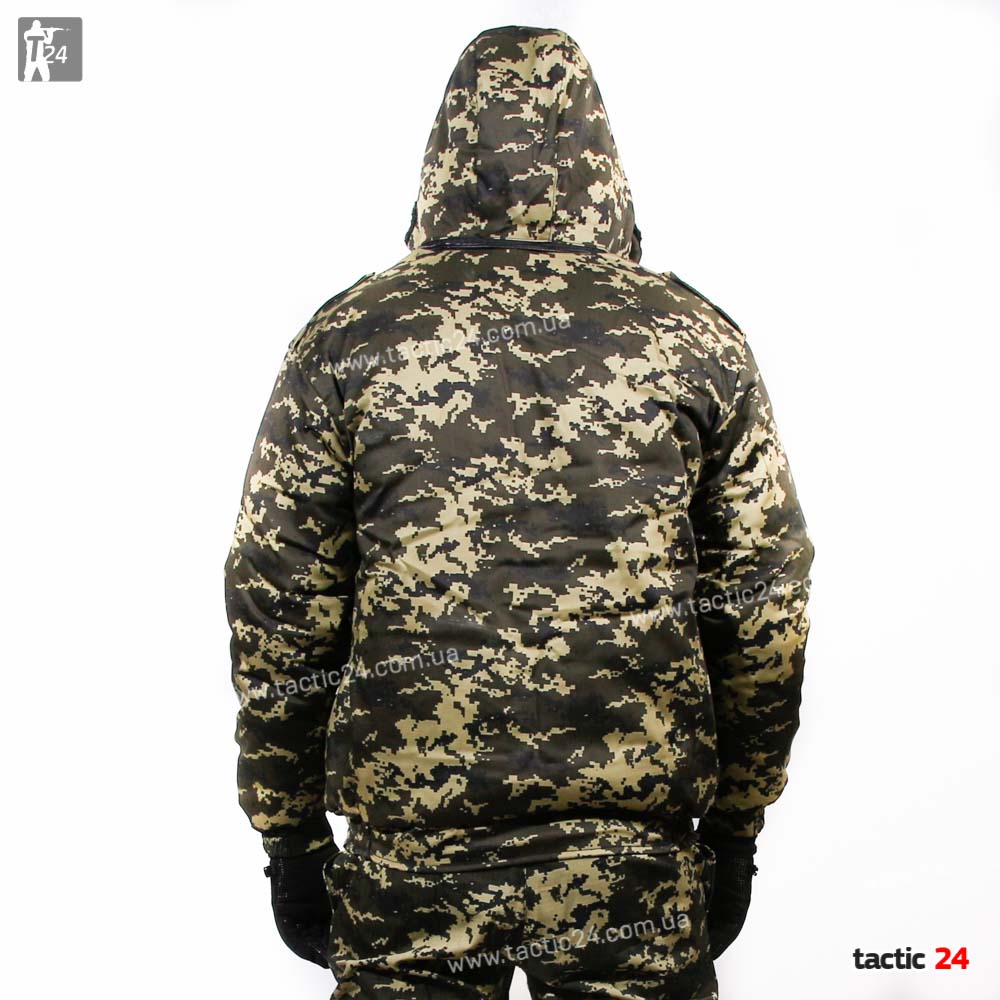 Зимний бушлат Пограничник Уставной Украина  на резинке в военторг tactic24.com.ua