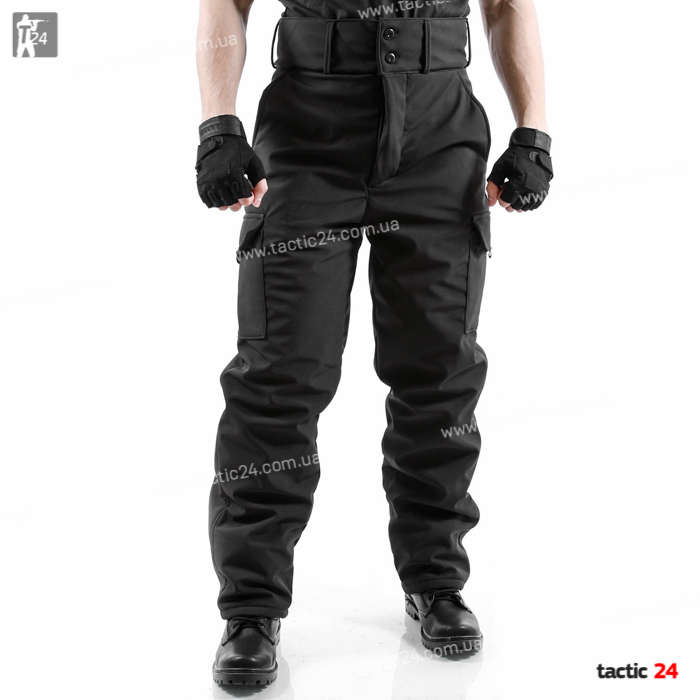 Зимний камуфляж (112) Hardshell   Черный  в военторг tactic24.com.ua