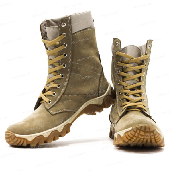 Берцы Летние (18 ) Песок Energy цельнокожанные  в военторг tactic24.com.ua