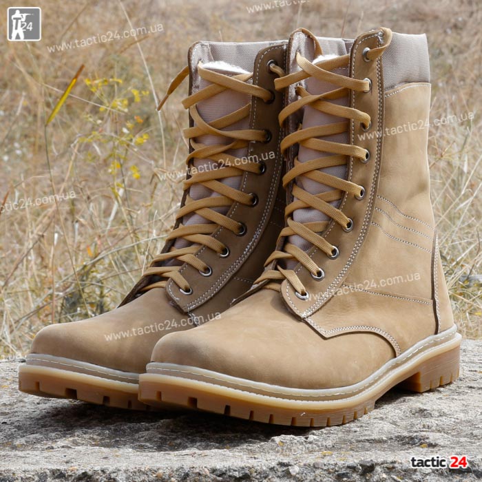 Зимние берцы теплый Песок ( 100 ) НАТО шерсть "Вездеход"  в военторг tactic24.com.ua