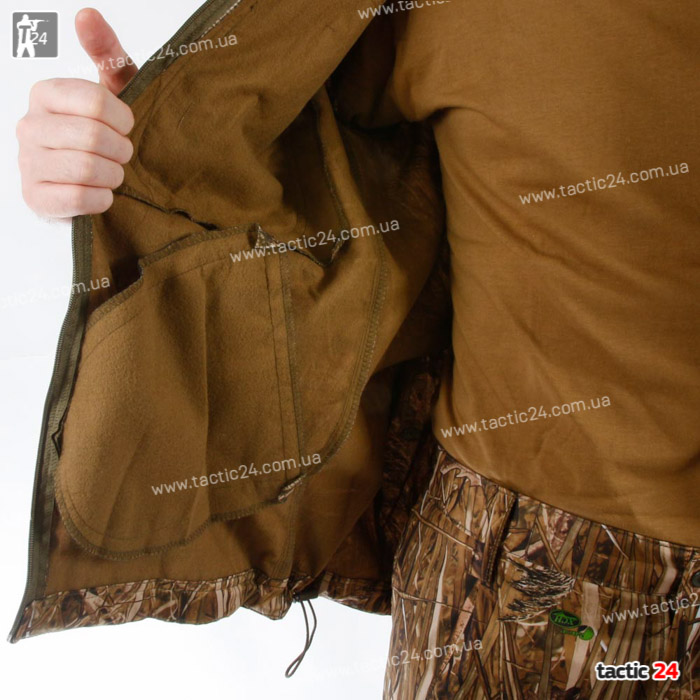 Камуфляжный Костюм (812) Охота "Темный Камыш" водоотталкивающий на змейках в военторг tactic24.com.ua