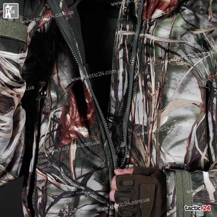 Камуфляжный Костюм Охота-Рыбалка (112) "Камыш Темный" Пошив как софтшел в военторг tactic24.com.ua