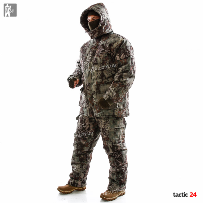 Зимний костюм тактический (полевой камуфляж) Hardshell  Kryptek  в военторг tactic24.com.ua