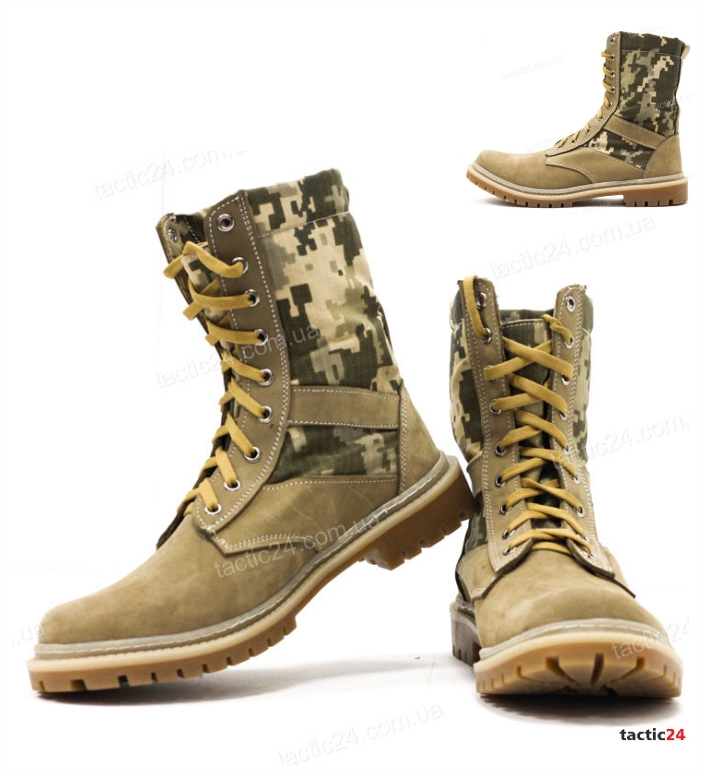 Берцы летние теплый Песок НАТО вставка Уставной Украина в военторг tactic24.com.ua