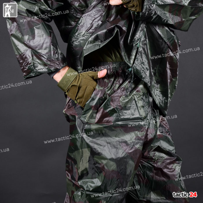 Дождевик камуфляжный Reis "Прорезиненные швы" DPM в военторг tactic24.com.ua