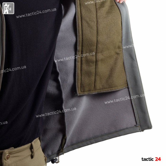 Куртка тактична Softshell Олива в военторг tactic24.com.ua