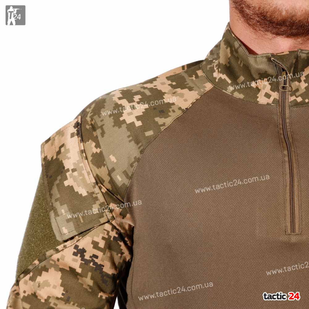 Тактична сорочка Ubacs Уставной Украина ЗСУ - 100% Хлопок в военторг tactic24.com.ua
