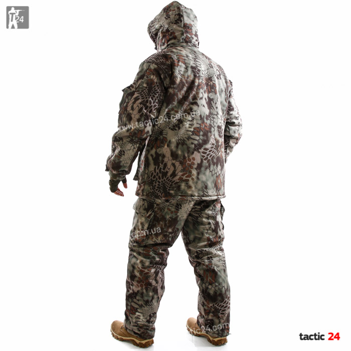 Зимний костюм тактический (полевой камуфляж) Hardshell  Kryptek  в военторг tactic24.com.ua