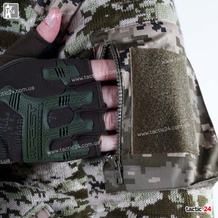 Офицерский свитер на змейке "Уставной Украина" в военторг tactic24.com.ua