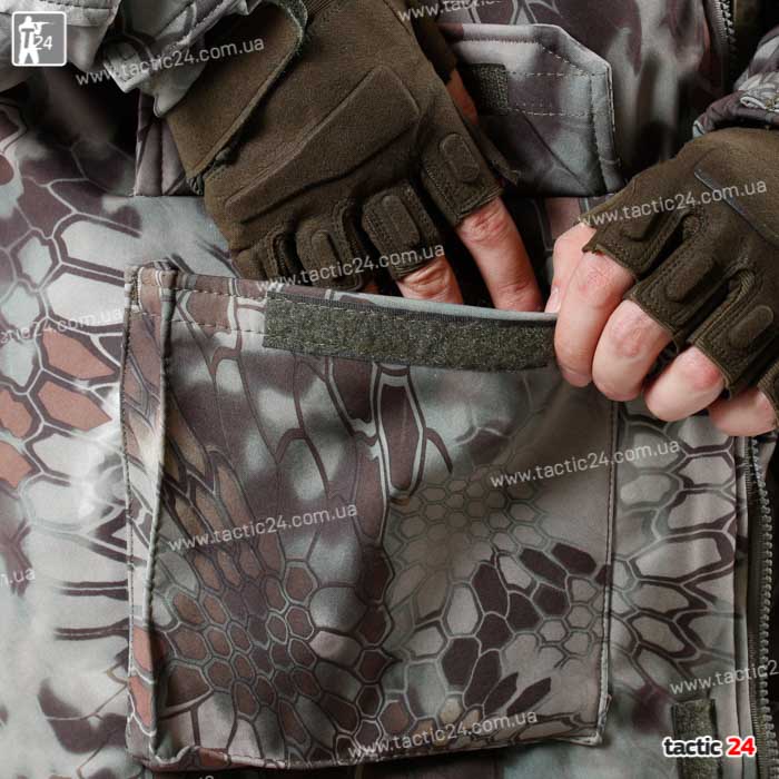 Зимний костюм тактический (полевой камуфляж) Hardshell  Kryptek  в военторг tactic24.com.ua