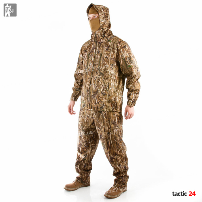 Камуфляжный Костюм (812) Охота "Темный Камыш" водоотталкивающий на змейках в военторг tactic24.com.ua