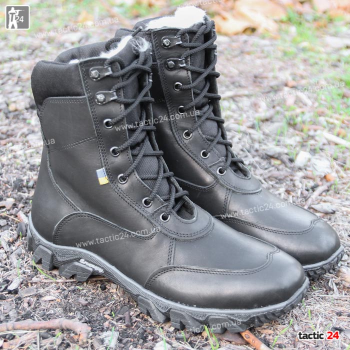 Зимние берцы Черный (851) Energy шерсть "Хищник" в военторг tactic24.com.ua