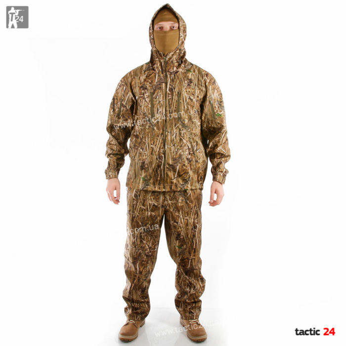 Камуфляжный Костюм (812) Охота "Темный Камыш" водоотталкивающий на змейках в военторг tactic24.com.ua