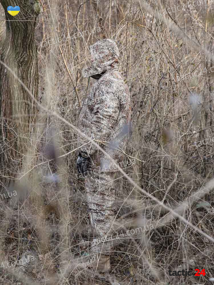 Зимовий камуфляжний костюм Парка + полукомбінезон Світлий очерет в военторг tactic24.com.ua