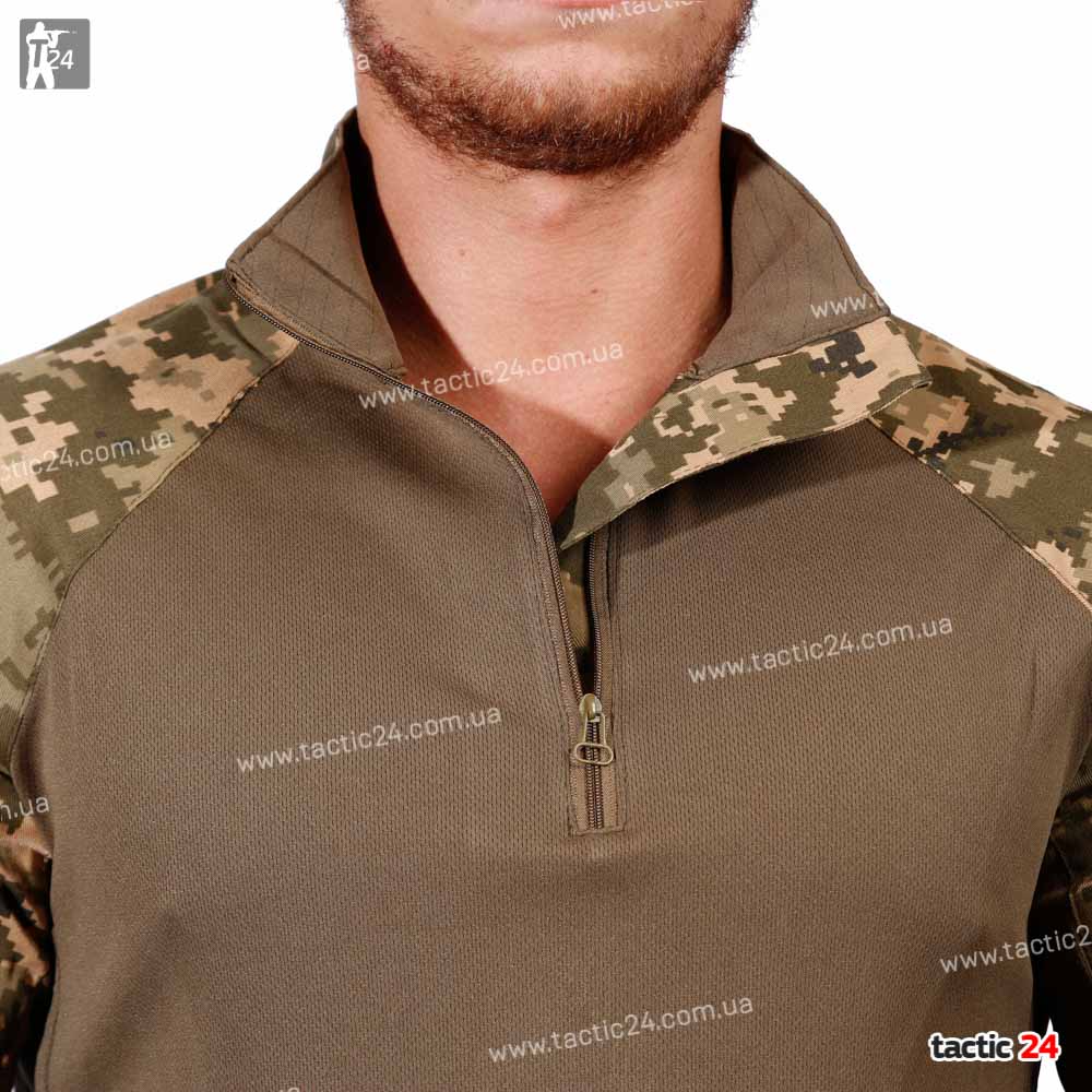 Тактична сорочка Ubacs Уставной Украина ЗСУ - 100% Хлопок в военторг tactic24.com.ua
