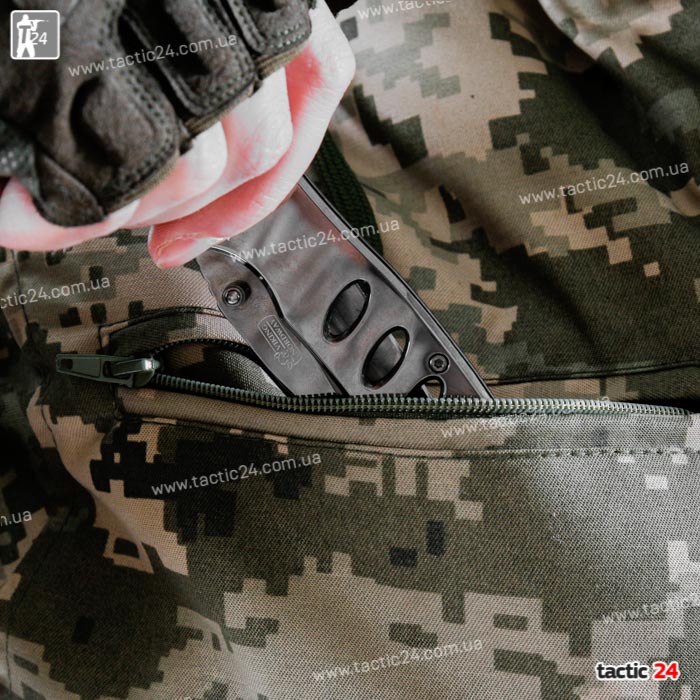 Зимний бушлат Уставной Украина Прямой с погоном в военторг tactic24.com.ua
