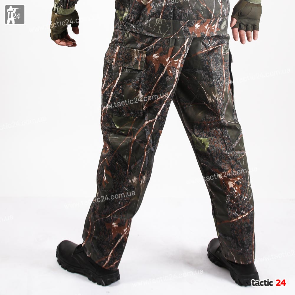 Камуфляж (812) Дуб ночной + Карманы на липучках в военторг tactic24.com.ua