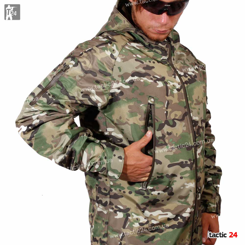 Куртка тактична Softshell Multicam в военторг tactic24.com.ua
