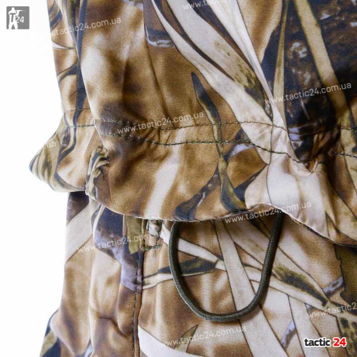 Камуфляжный Костюм (812) "Светлый камыш" водоотталкивающий Дюспо с начесом на змейках в военторг tactic24.com.ua