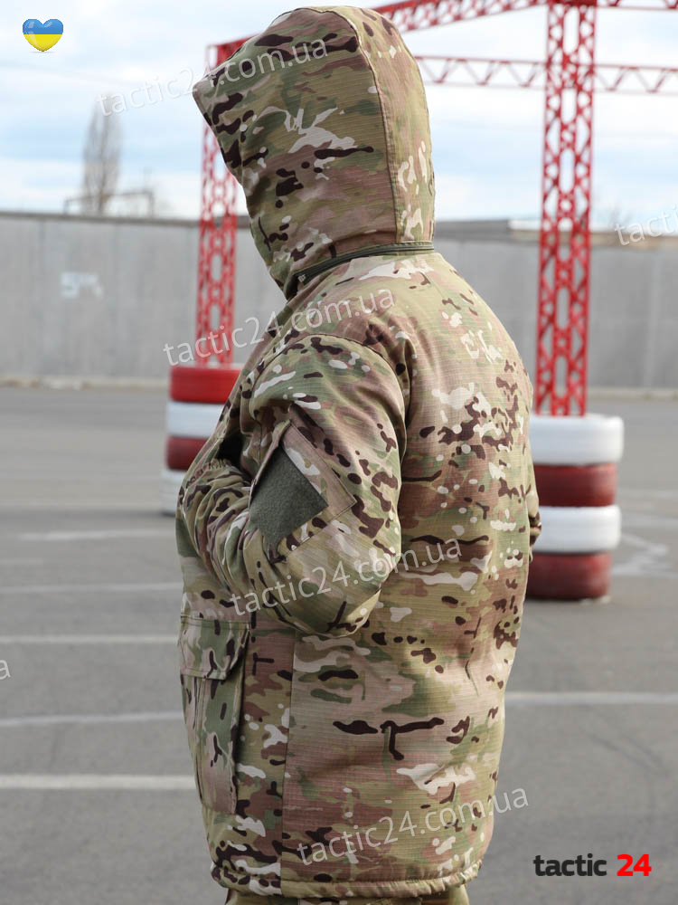 Зимний бушлат (Я) Армейский Парка + синтипон Multicam ,  в военторг tactic24.com.ua