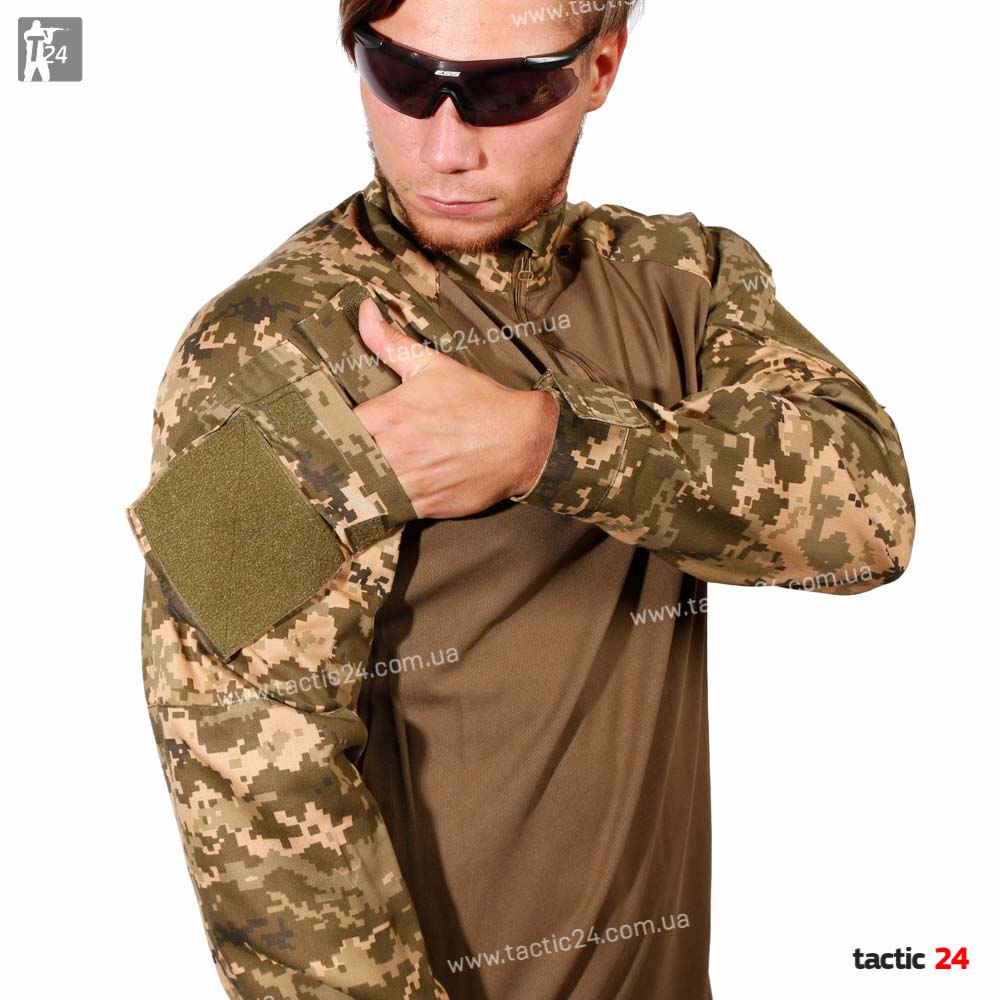 Тактична сорочка Ubacs Уставной Украина ЗСУ - 100% Хлопок в военторг tactic24.com.ua