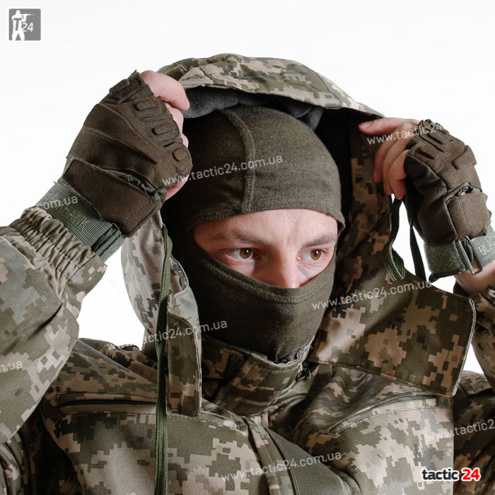 Зимний бушлат Уставной Украина Прямой с погоном в военторг tactic24.com.ua
