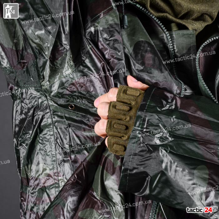 Дождевик камуфляжный Reis "Прорезиненные швы" DPM в военторг tactic24.com.ua