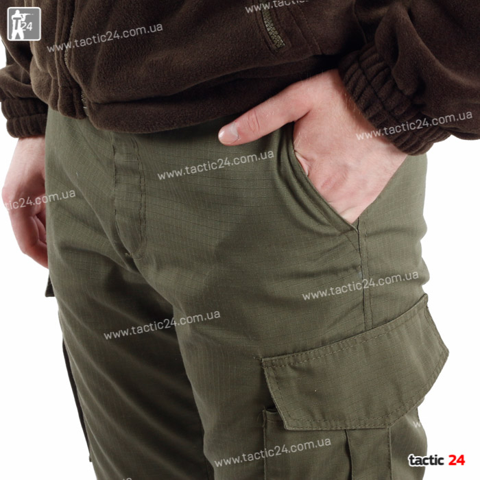 Штаны (851) ястреб спортивные Ripstop Олива в военторг tactic24.com.ua