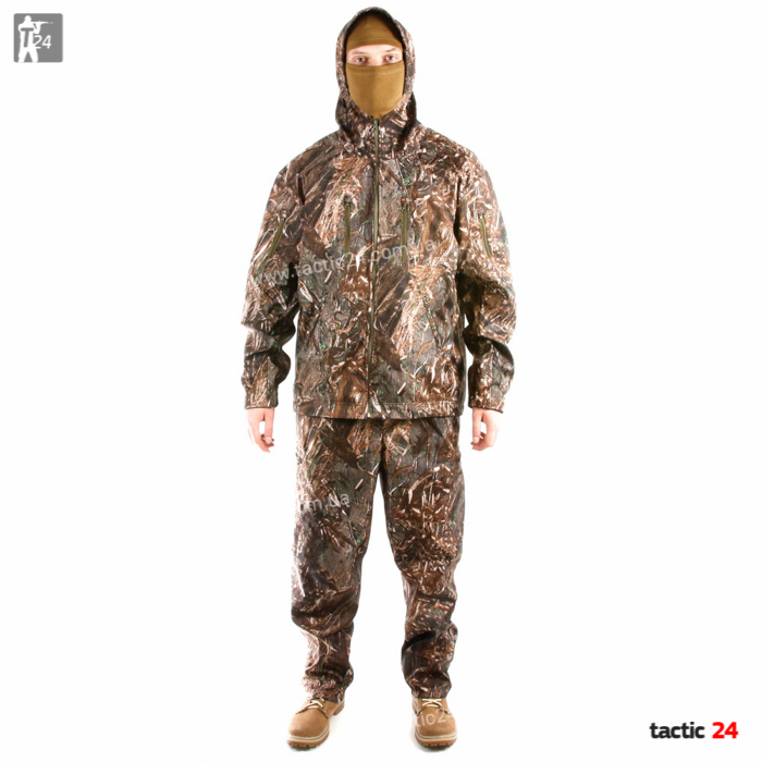 Камуфляжный Костюм (812) "Камыш Золотая нива" Охота Водоотталкивающий Дюспо флис на змейках в военторг tactic24.com.ua