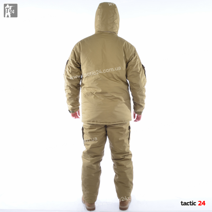 Зимний камуфляж Койот флис  + синтепон  в военторг tactic24.com.ua