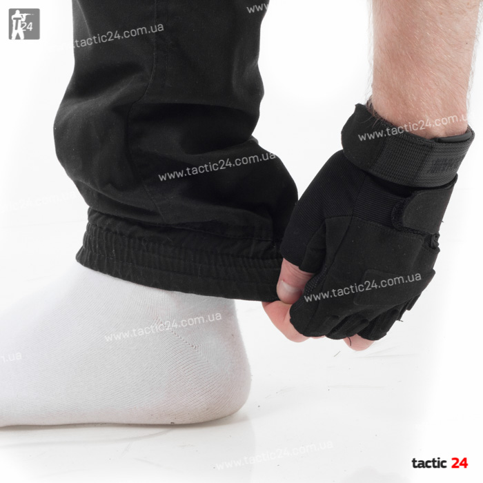 Штаны Ястреб Черные Спортивные в военторг tactic24.com.ua