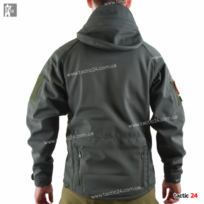 Куртка тактична Softshell Олива в военторг tactic24.com.ua