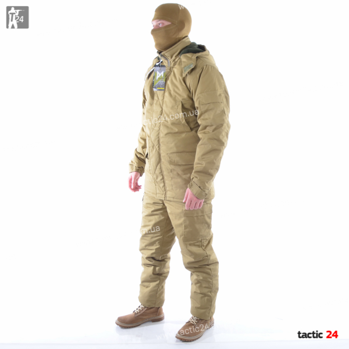 Зимний камуфляж Койот флис  + синтепон  в военторг tactic24.com.ua