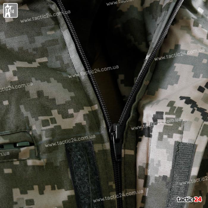 Зимний бушлат Уставной Украина Прямой с погоном в военторг tactic24.com.ua