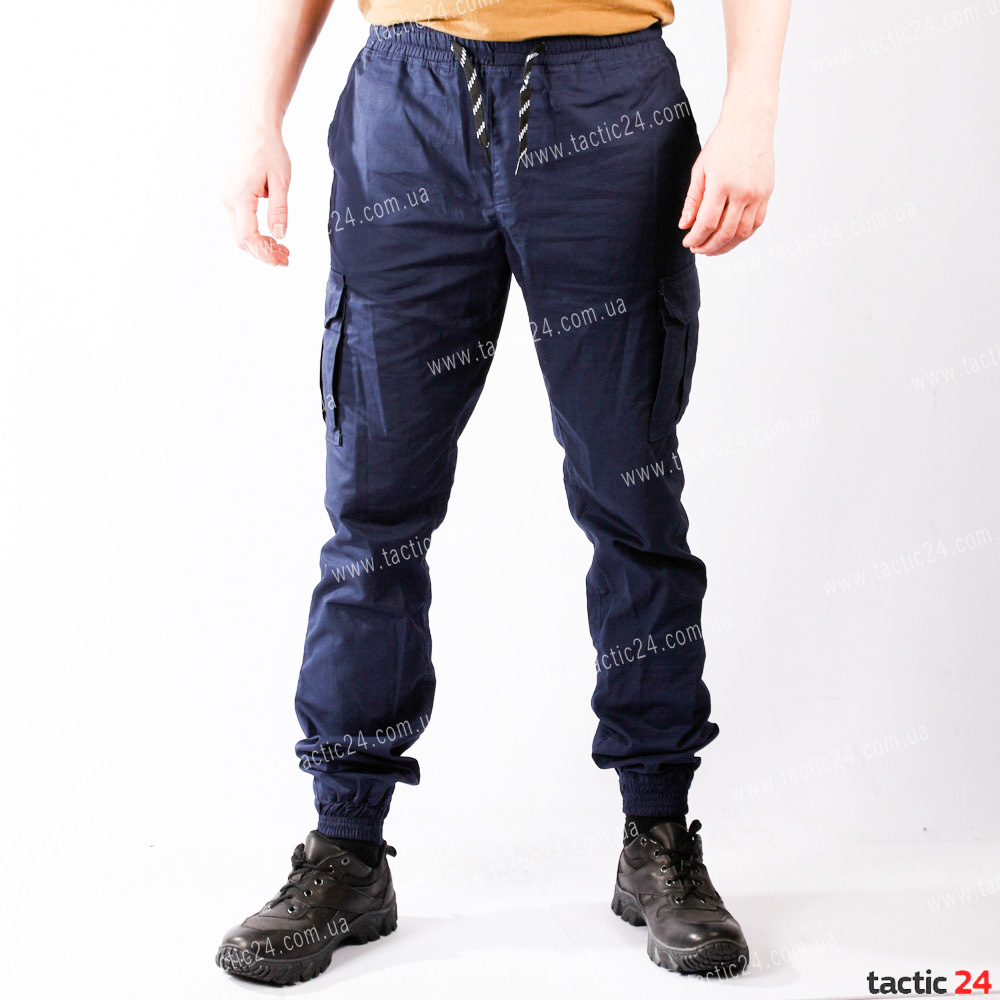 Штаны (851) ястреб Хлопок Синий  в военторг tactic24.com.ua