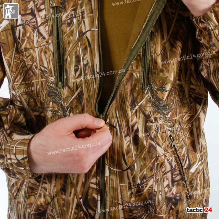 Камуфляжный Костюм (812) Охота "Темный Камыш" водоотталкивающий на змейках в военторг tactic24.com.ua