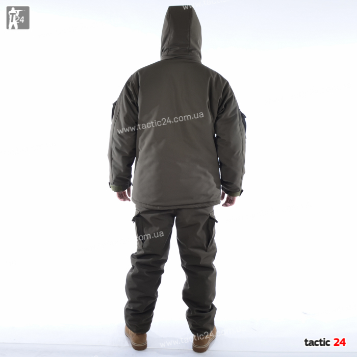 Зимний камуфляж  Hardshell  Олива в военторг tactic24.com.ua