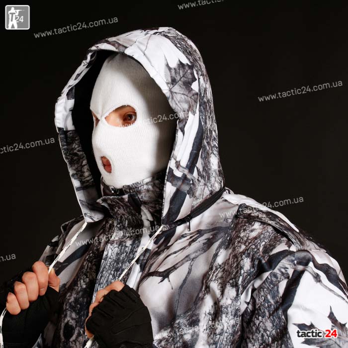 Зимний камуфляж (112) мембранный полукомбинезоны Белый клен  в военторг tactic24.com.ua
