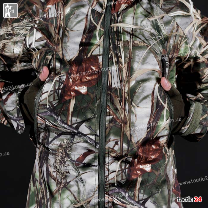 Камуфляжный Костюм Охота-Рыбалка (112) "Камыш Темный" Пошив как софтшел в военторг tactic24.com.ua