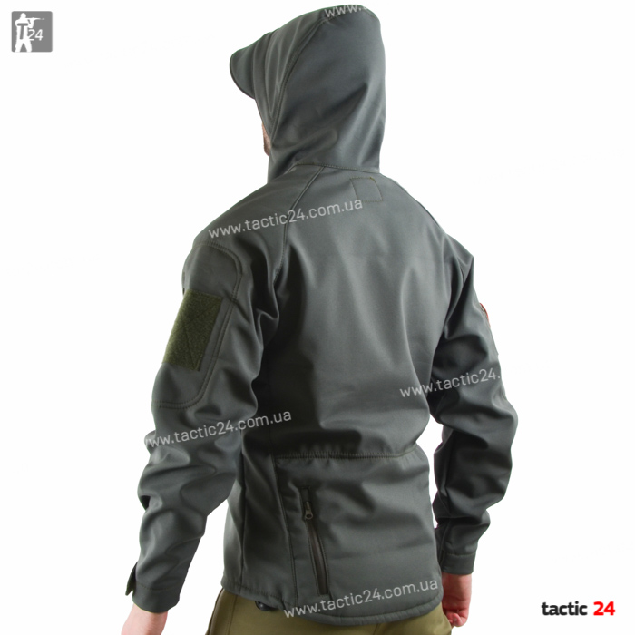Куртка тактична Softshell Олива в военторг tactic24.com.ua