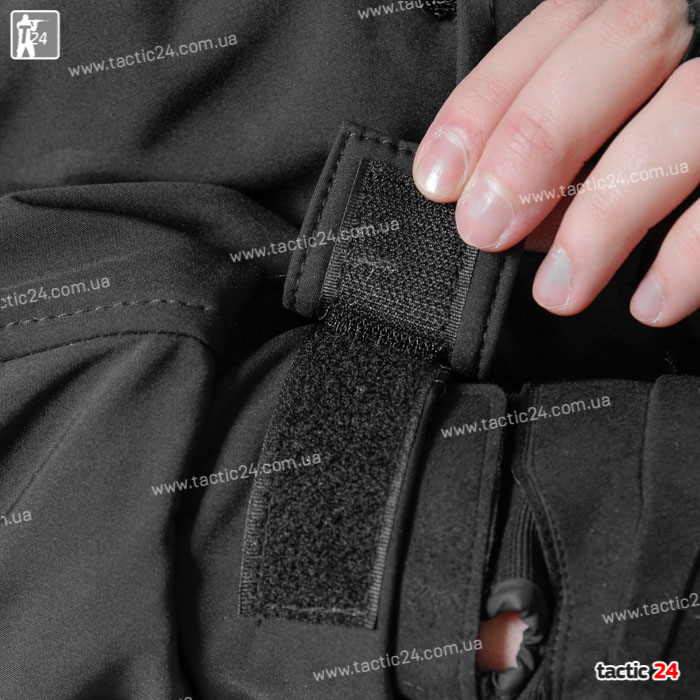 Зимний камуфляж (112) Hardshell   Черный  в военторг tactic24.com.ua