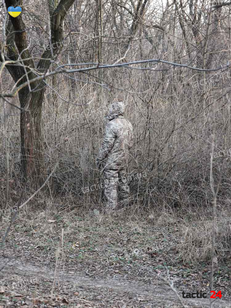 Зимовий камуфляжний костюм Парка + полукомбінезон Світлий очерет в военторг tactic24.com.ua