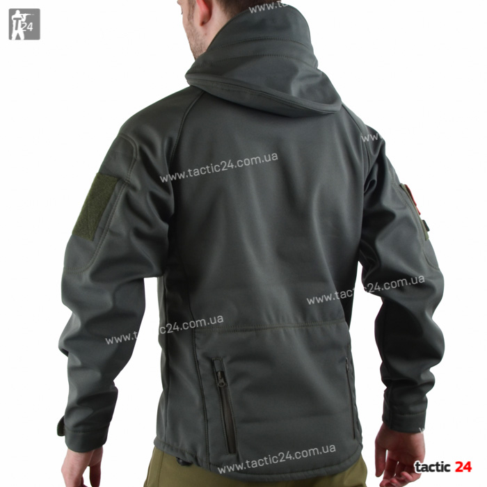 Куртка тактична Softshell Олива в военторг tactic24.com.ua