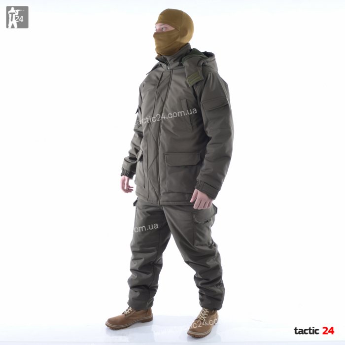 Зимний камуфляж  Hardshell  Олива в военторг tactic24.com.ua